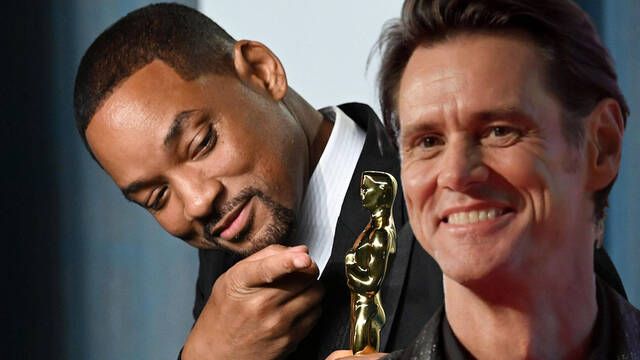 Jim Carrey llama 'cobardes' a los asistentes de los Oscar por aplaudir a Will Smith