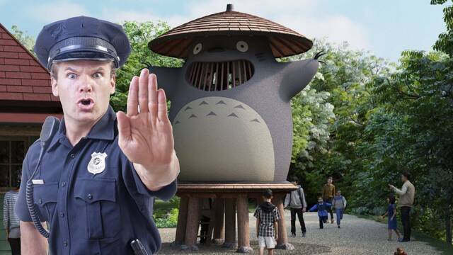 Se hacen fotos lascivas en el parque temtico de Ghibli y las autoridades intervienen