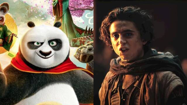 'Dune: Parte 2' sigue arrasando en la taquilla pero 'Kung Fu Panda 4' le planta cara al filme de ciencia ficcin en los cines