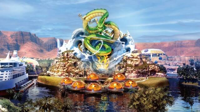 Dragon Ball tendr un colosal parque temtico con un Shenron gigantesco en Arabia Saudita y ser increble