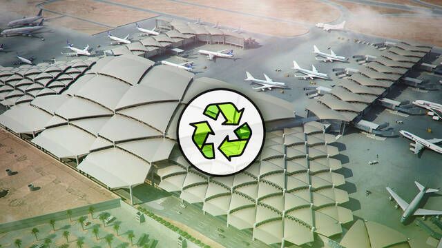 El aeropuerto ms grande del mundo se crear en Arabia Saud y ser una 'aerotrpolis' ecolgica