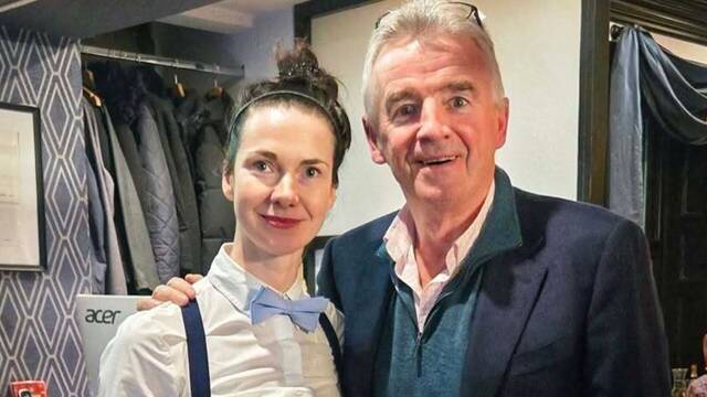 Se r�en del CEO de Ryanair en un restaurante con una cuenta hilarante: le cobran hasta por ocupar espacio adicional