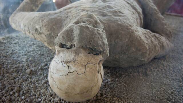 La erupcin del Vesubio cristaliz un cerebro humano hace unos 2000 aos y no ha habido otro igual en la historia