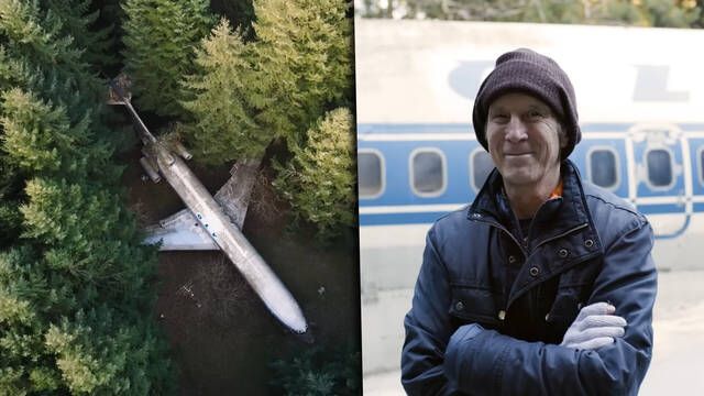 Tiene 73 a�os y lleva m�s de 20 viviendo en un avi�n abandonado en medio del bosque por 370 d�lares al mes