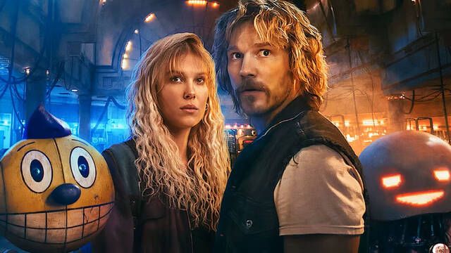 Crtica de Estado Elctrico - Netflix recluta a Chris Pratt y Millie Bobby Brown en una cara produccin con robots sin alma
