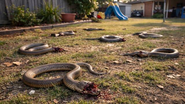 Miles de serpientes mortales aparecen muertas en Australia: un ave com�n neutraliza al depredador m�s temido