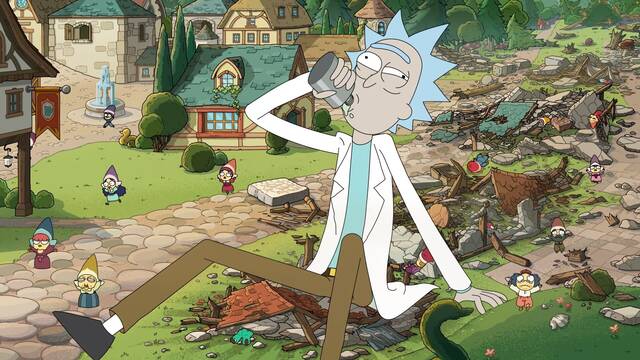 Una de las mejores series animadas de ciencia ficci�n, Rick y Morty, regresa a HBO Max en mayo con su novena temporada
