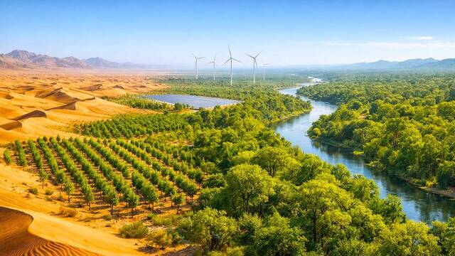 El S�hara transforma su desierto en bosque: millones de �rboles se plantan en 9,2 millones de kil�metros en un colosal proyecto