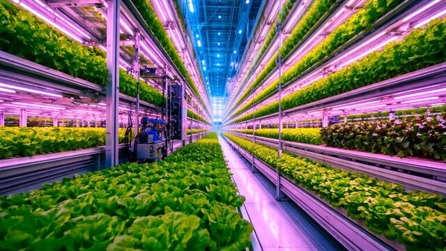 Dub�i transforma el desierto en un oasis de alimentos: granjas verticales gigantes con hidropon�a, robots y un 95% menos de agua