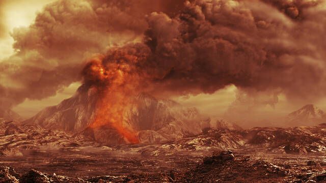 Hallazgo hist�rico en Venus: descubren un cr�ter en un volc�n gigante de 362 km que podr�a ocultar una cueva subterr�nea