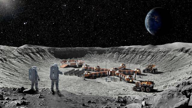 La NASA mira a la Luna desde el espacio y revela su plan de 20.000 millones para la primera colonia humana permanente en 2030