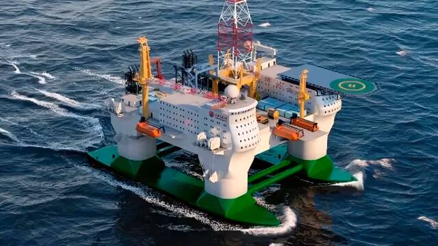 China cambia los oc�anos con la primera isla artificial flotante del planeta: explora a profundidades de 10.000 metros