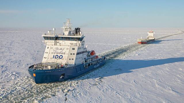 Rusia tiene un gigante nuclear en el �rtico: un rompehielos de 173 metros y 2 reactores clave para la Ruta Mar�tima del Norte