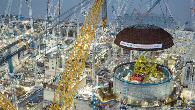 Con un coste de 57.000 millones, es la mayor construcci�n nuclear de Europa: promete 3 GW y abastecer a 6 millones de hogares