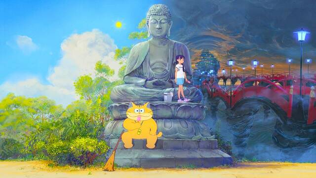 Llega al streaming la pel�cula con un gato m�s adorable que Totoro: con doblaje y en la mejor plataforma espa�ola de anime