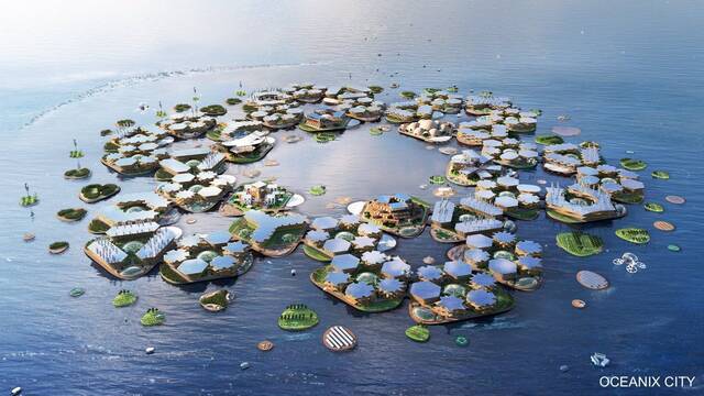 La ONU presenta el diseño de una ciudad flotante
