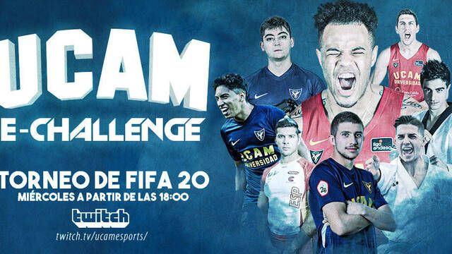 UCAM eChallenge, el nuevo torneo de FIFA 20 en el que participarn deportistas de la UCAM