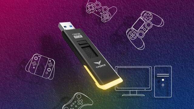 T-Force Spark RGB, la memoria USB con iluminacin RGB para ordenadores gamer