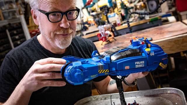 Blade Runner: Recrean uno de sus coches voladores con 2000 piezas LEGO