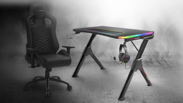 Mars Gaming nos presenta su mesa para jugadores MGD RGB