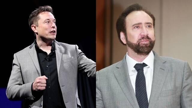 Nicolas Cage no pudo fundar su estudio de cine por culpa de Elon Musk