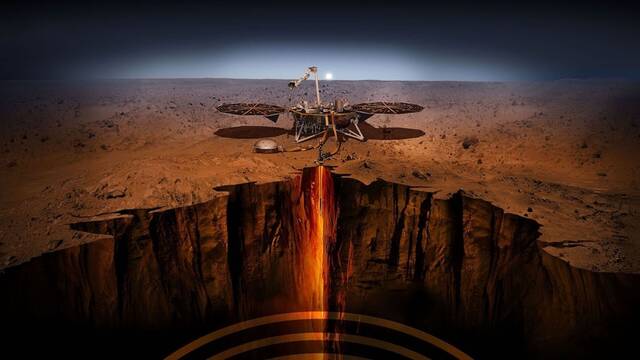 El InSight de la NASA detecta extraños terremotos en Marte