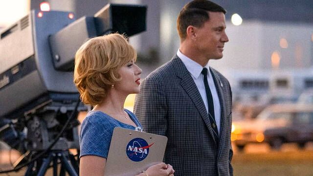 Scarlett Johansson y Channing Tatum insinan que el alunizaje de 1969 se grab en un set en el triler de 'Fly me to the moon'