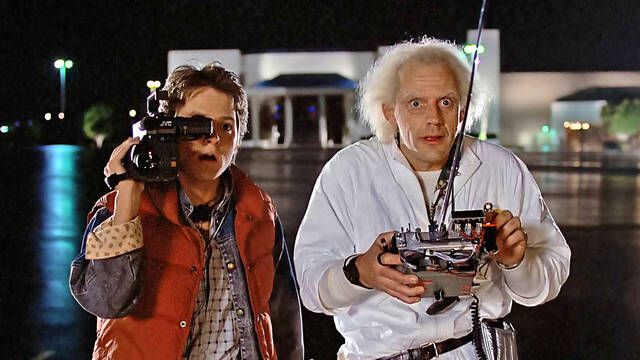El VHS de 'Regreso al futuro' inclua un curioso cambio en su final que marc a toda una generacin