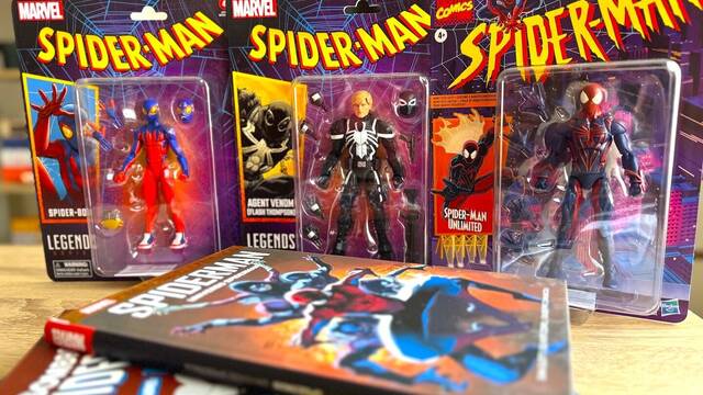 As son las nuevas figuras de Spider-Man de Hasbro: un lujo para los fans de Marvel por sus detalles y fidelidad al cmic
