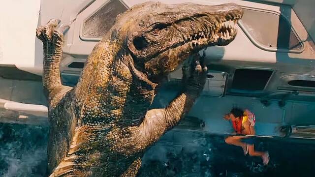 El 'dinosaurio' ms imponente y temible de 'Jurassic World Rebirth' ofrece un primer vistazo y es la estrella del filme