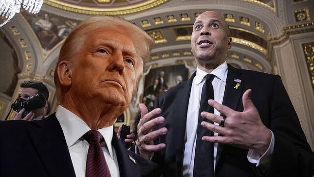 Esta cr�tica a Donald Trump de 25 horas se ha convertido en el discurso m�s largo de la historia de Estados Unidos