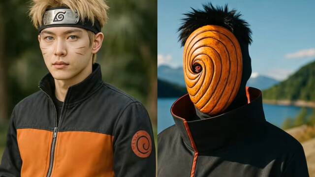 Recrean a 'Naruto' con IA y superan a Hollywood: el live-action del anime sera as y no es horroroso