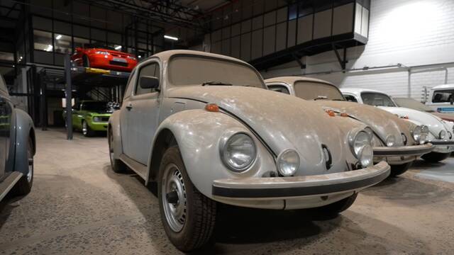 Abren un concesionario Volkswagen 24 aos despus de su cierre y descubren coches que jams estuvieron en circulacin