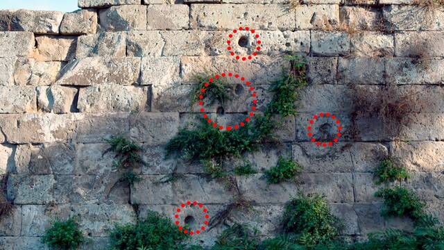 Arque�logos at�nitos encuentran en Pompeya unas marcas de 'ametralladora' de hace m�s de 2.000 a�os