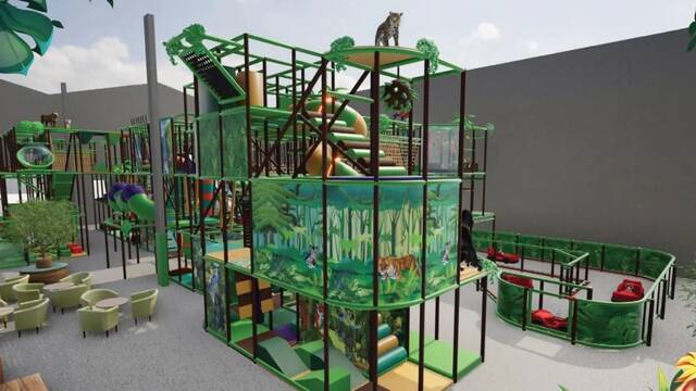 M�laga construye el parque infantil m�s grande de Espa�a: 4.000 metros cuadrados con minigolf, trampolines y salas de cumplea�os