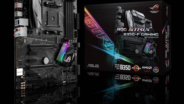 ROG Strix B350-F Gaming, la nueva placa base de ASUS para procesadores AMD Ryzen