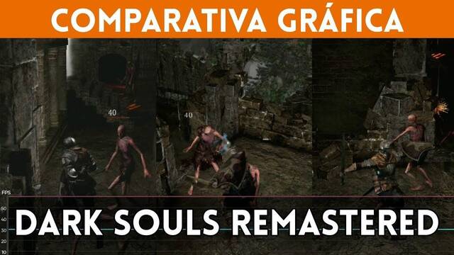 Comparativa: Dark Souls Remastered en PS4, PS4 Pro y su original en PS3