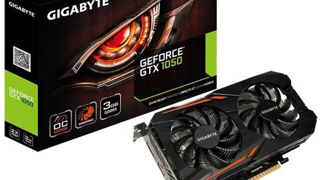 Gigabyte lanzar su propia GeForce GTX 1050 de 3 GB
