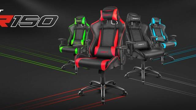 DR150 es la nueva silla para gamers de Drift
