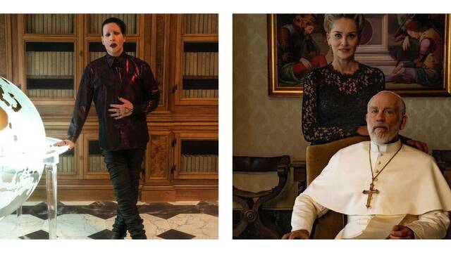 Sharon Stone y Marilyn Manson se suman a 'The New Pope'