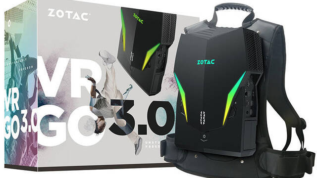 Zotac presenta la Zotac VR GO 3.0, su tercer ordenador convertido en mochila para la VR