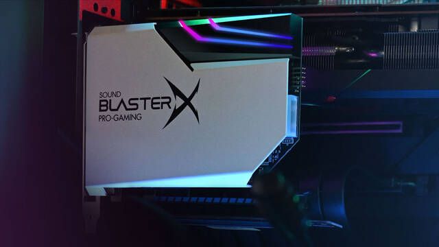 Creative presenta su tarjeta de sonido para modders, Sound BlasterX AE-5 Plus Pure Edition