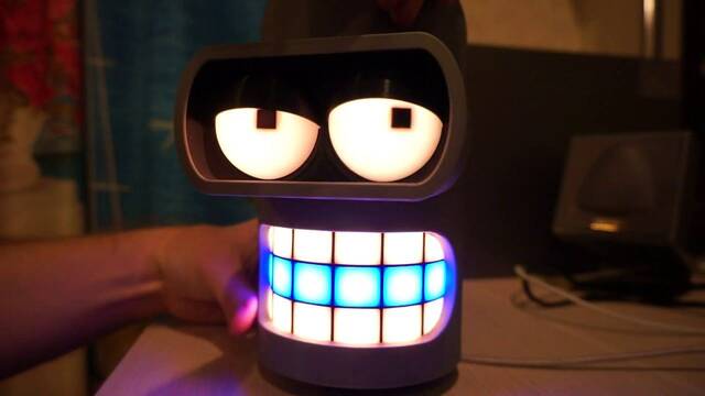 Dise�an un altavoz inteligente con el aspecto y la voz de Bender