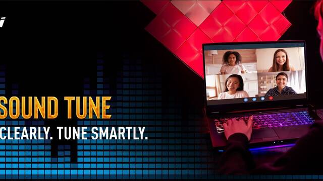 MSI presenta MSI Sound Tune, su propio sistema de cancelaci�n de ruido v�a IA