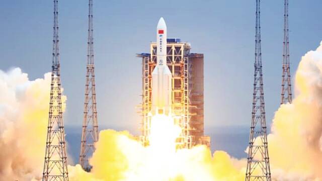 La NASA reprende a China por el cohete estrellado en el Ocano ndico