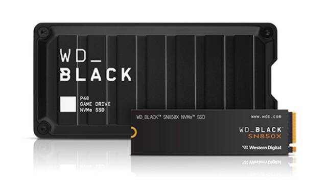 Western Digital presenta sus nuevos SSD para jugar: WD_ Black SN850X y WD_Black P40 Game Drive
