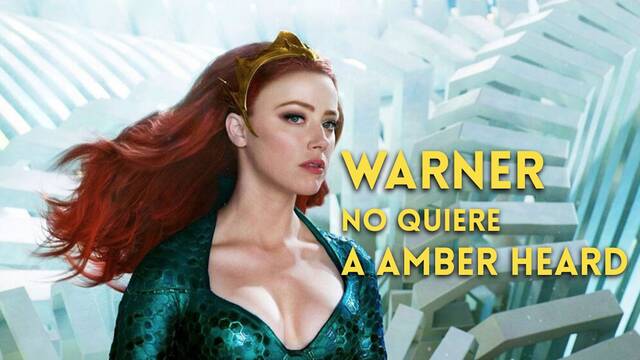 Amber Heard afirma que Warner quiere borrarla de 'Aquaman 2'