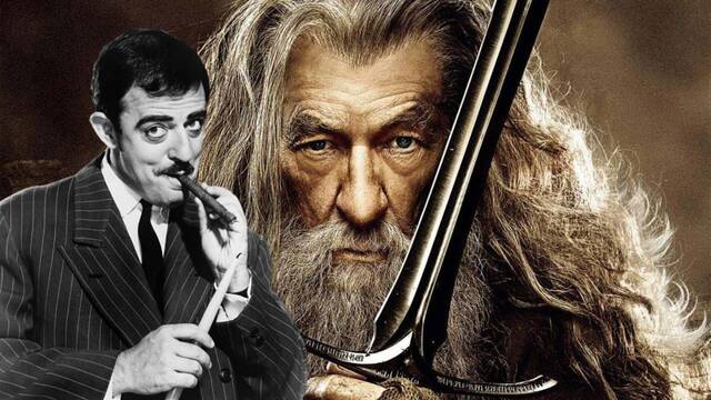 Una estrella de La familia Addams casi se convierte en Gandalf en El Señor de los Anillos