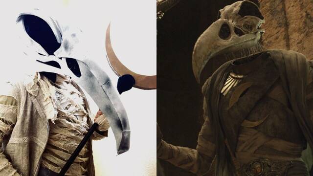 'Caballero Luna': El cosplay pico de Khonshu, el dios egipcio de Marvel Studios