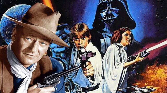 John Wayne hizo un cameo secreto en Star Wars y ni l lo saba